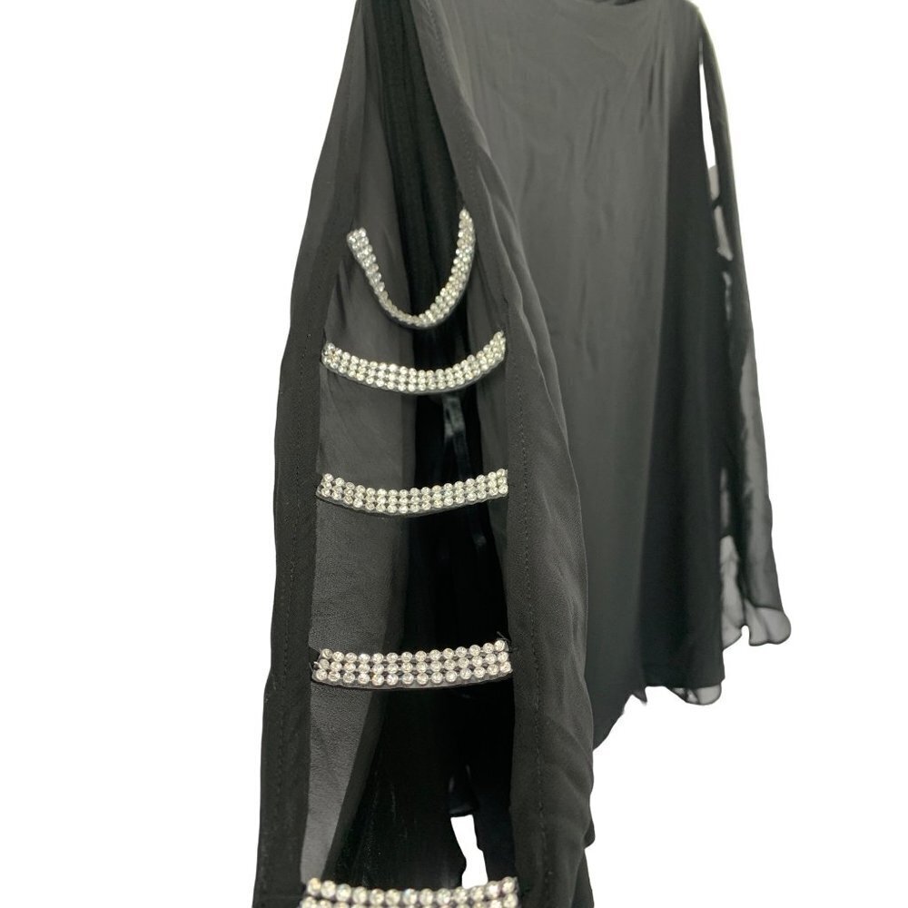 Roz & Ali Women’s Black Top - Picture 3 of 4